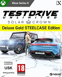 Test Drive Unlimited Solar Crown [Limited Deluxe Gold Steelcase uncut Edition] (Xbox Series X)